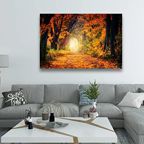 SXKJ Foresta Autunno Foglie Paesaggio Tela Pittura Wall Art Paesaggio Lago Naturale Poster e Stampe per Soggiorno Immagini 80x160 cm Senza Cornice SXKJ Foresta Autunno Foglie Paesaggio Tela Pittura Wall Art Paesaggio Lago Naturale Poster e Stampe per Soggiorno Immagini 80x160 cm Senza Cornice