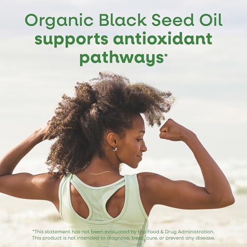 Nature's Way Organic Black Seed Oil, Supports Antioxidant Pathways*,8 Fl Oz - image 2