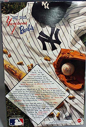 Muñeca Barbie New York Yankees edición coleccionista miniatura 2
