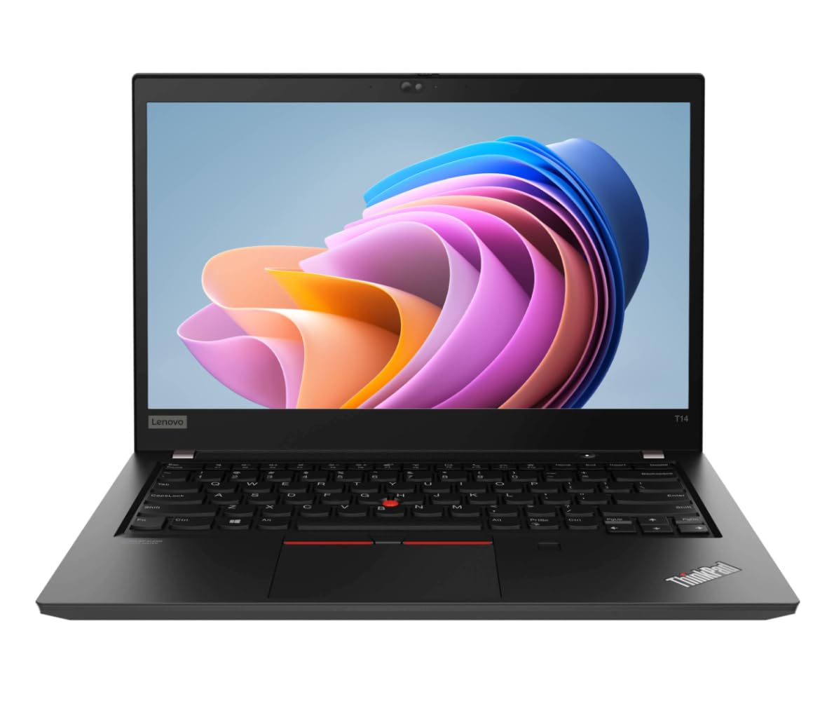 Lenovo ThinkPad T14 Gen 1 14" Full HD Intel Core i5 10310U 256 Go SSD 16 Go RAM Windows 11 Pro Ordinateur portable reconditionné
