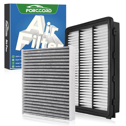 Image of Cabin Air Filter and Engine Air Filter Fits for Hyundai Tucson 2016-2021 Activated Carbon Cabin Filter Replacement 97133-D1000 CA12065