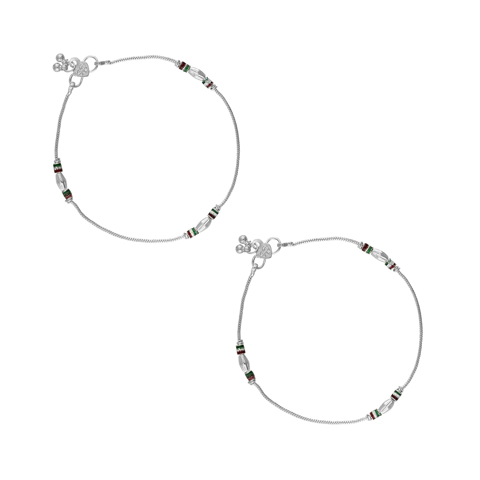 teejh Anekha Silver Payal-picture-25