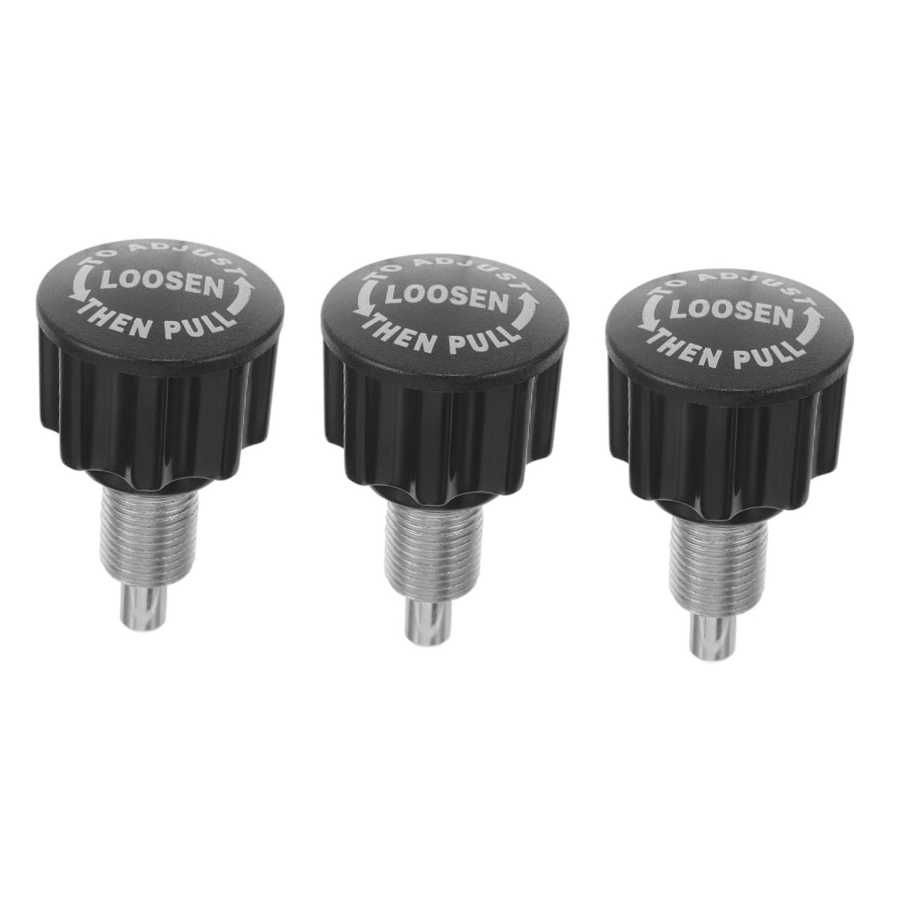 BESPORTBLE 3pcs Fitness Pull Pin Knob for Exercise Bikes Gymnastics Bar Replacement Part Easy Install