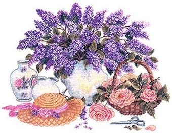 Lilacs and Roses - Cross Stitch Kit