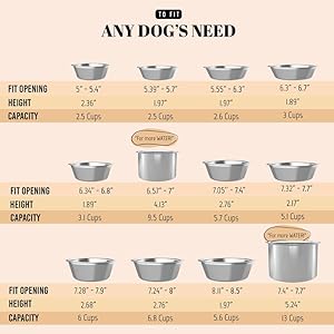 48oz-Stainless-Steel-Dog-Bowls-Set-2-Pack-for-Replacement-Dog-Bowl-for-Stand-6-Cups-Metal-Dog-Bowls-with-27-inch-Deep-Large-Dog-Water-Bowl-for-Raised-Feeder-with-Opening-7-14-8-inch - Cucciolini Doodles   48oz-Stainless-Steel-Dog-Bowls-Set-2-Pack-for-Replacement-Dog-Bowl-for-Stand-6-Cups-Metal-Dog-Bowls-with-27-inch-Deep-Large-Dog-Water-Bowl-for-Raised-Feeder-with-Opening-7-14-8-inch
