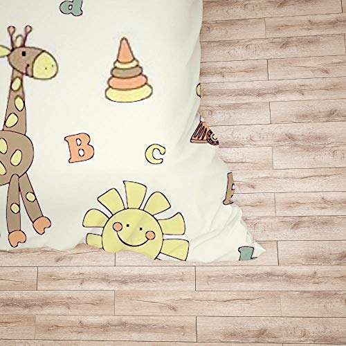 Housse de couette Pastel Long Twin avec 2 taies d'oreiller en polyester