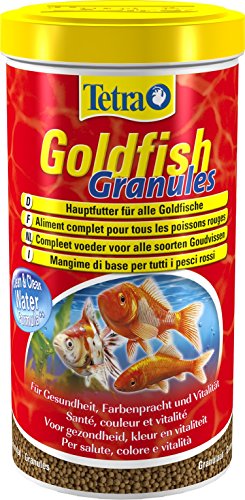 TETRA - Aliment Complet en Granulés - Pour Poissons Rouges et d'Eau Froide - Avec Couvercle Doseur - 1 Litre
