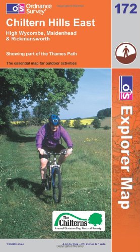 OS Explorer map 172 : Chiltern Hills East