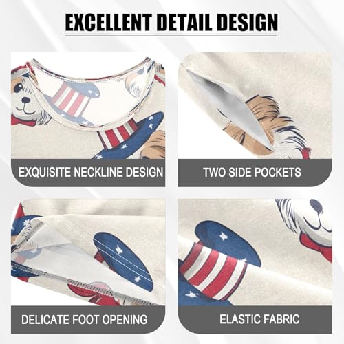 senya Dog Head Hat P Summer Pajamas Set Short Cotton Sleepwear 2 Piece4