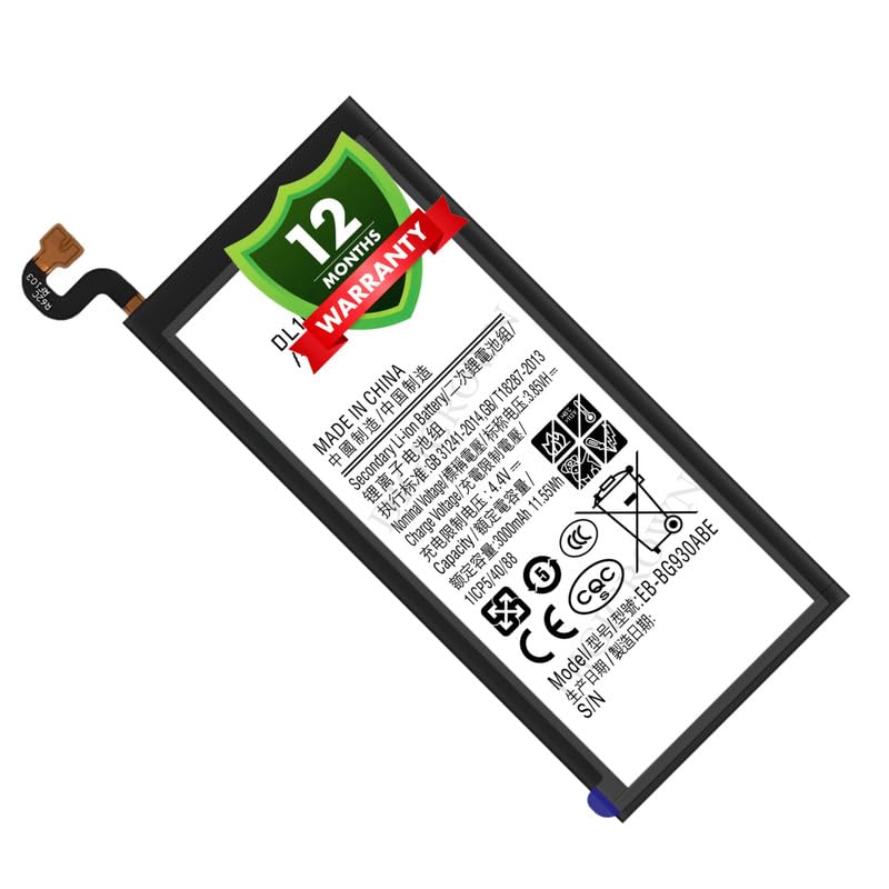 Image of Original EB-BG930ABE Battery Compatible for Samsung Galaxy S7 - (3000mAh) - 1 Year Warranty DF7