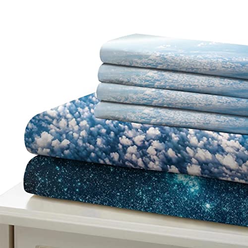 Housse de Couette Space Astronaut en 3D pour Lit d'Adolescent