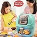 Simulated Air Fryer Pretend Play Toy, Play Kitchen Accessories, Simulated Air Fryer Role-Playing Toy for Toddler 3-5 5-7 (Green)