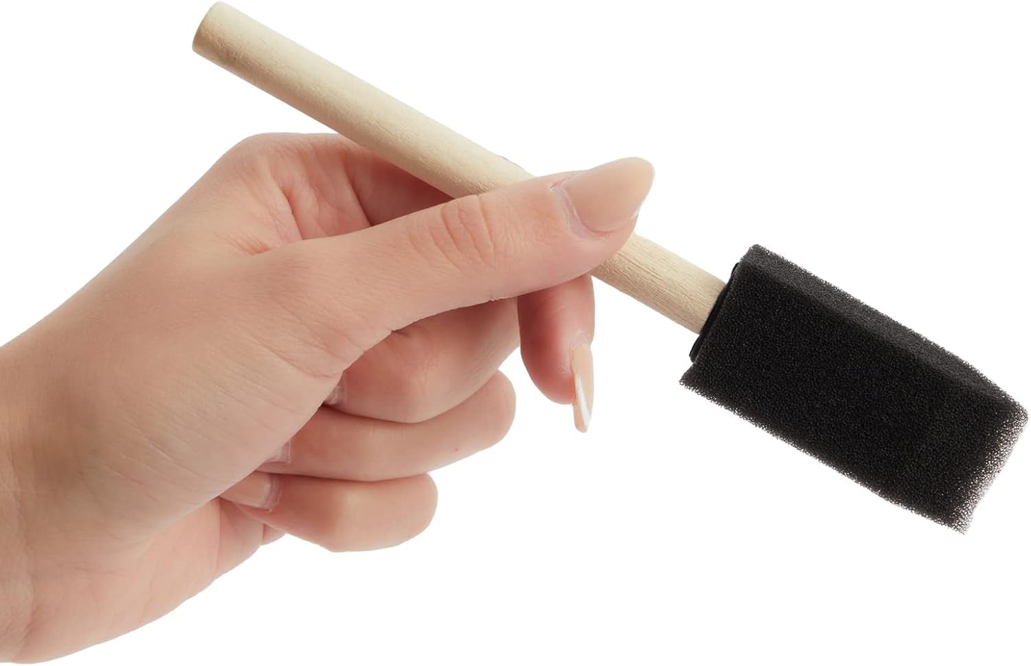 120 Pack Foam Brush Sponge Paint Brush for Acrylic Painting, Arts and Crafts Supplies (1 Inch)