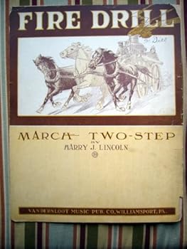 Sheet music Fire Drill, March Two-Step Book