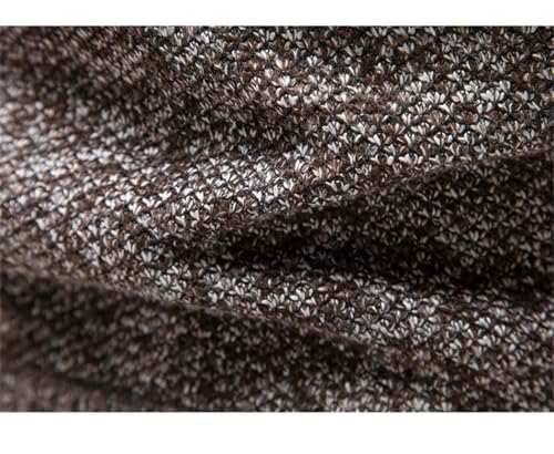 Men's Winter Fleece Turtleneck Sweater Thicker Warm Slim Fit Casual Jumper3