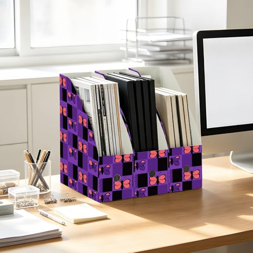 Classeurs pliables pour trier le courrier et les documents de bureau