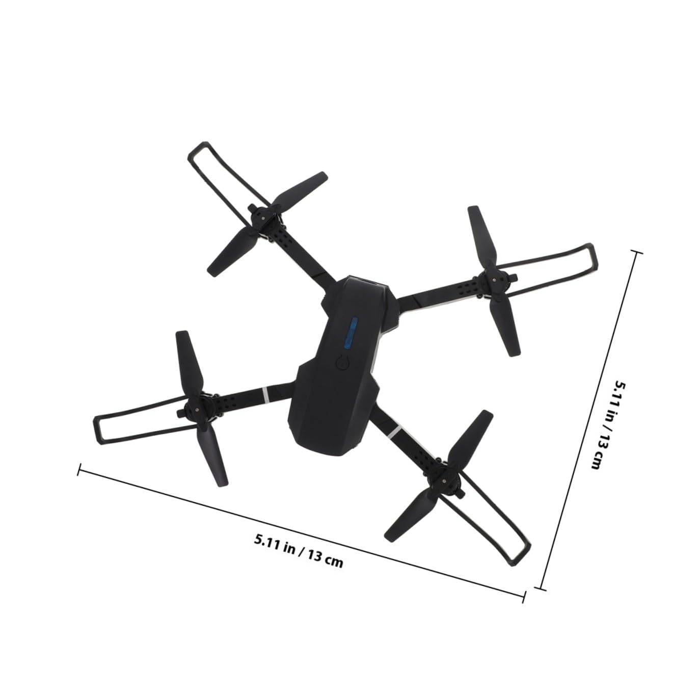 Kleine Faltbare Drohne mit Hd-kamera, 800mah Akku und Fernsteuerung, Kunststoff-quadcopter für Kinder, Lange Betriebsdauer und Einfache Bedienung
