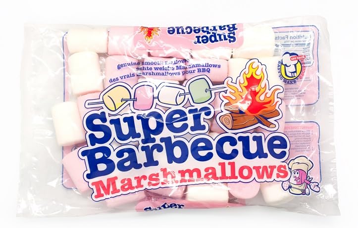 Mr. Mallo BBQ MARSHMALLOW PINK&WHITE 8x 300 gramos