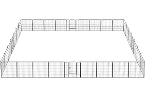 Decorative Folding Garden Fence Panel Perfect for Patio, Garden, or Pool