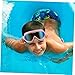 CORHAD Boy Girl Swim Comfortable Curved Frame -Fog Uv Fit for Toddlers for Pool Fun Electroplated Bagged