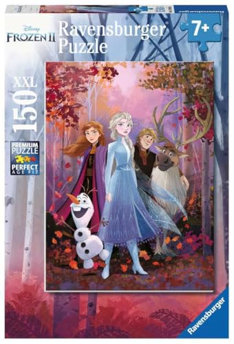 Ravensburger - Puzzle Enfant - Puzzle 150 p XXL - Une Aventure Fantastique - Disney La Reine des Neiges 2-12849