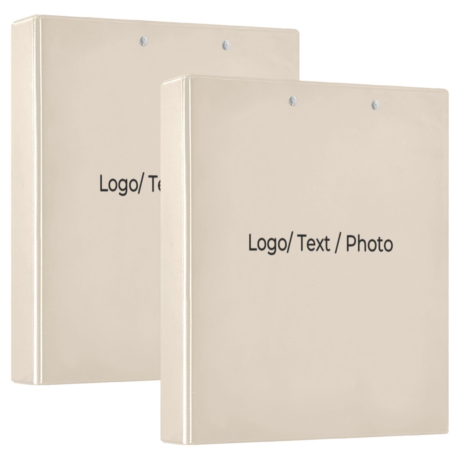 Carpeta personalizada de 3 anillos de 1.5 pulgadas, carpeta de anillos en D personalizada, carpeta flexible, carpeta profesional de 3 anillos