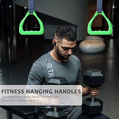 CLISPEED 1 par de Alça de Fitness Anéis de Ginástica Alças de Exercícios Alça de Fitness Com Equipam