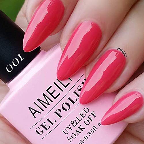 Esmalte en gel UV LED AIMEILI Tropix Tropical Punch 10ml miniatura 2