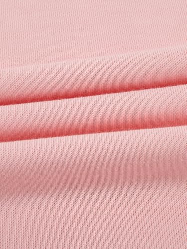 Image of Verdusa Girl's Sweatpants Graphic Embroidery Straight Leg Athletic Pants with Pockets