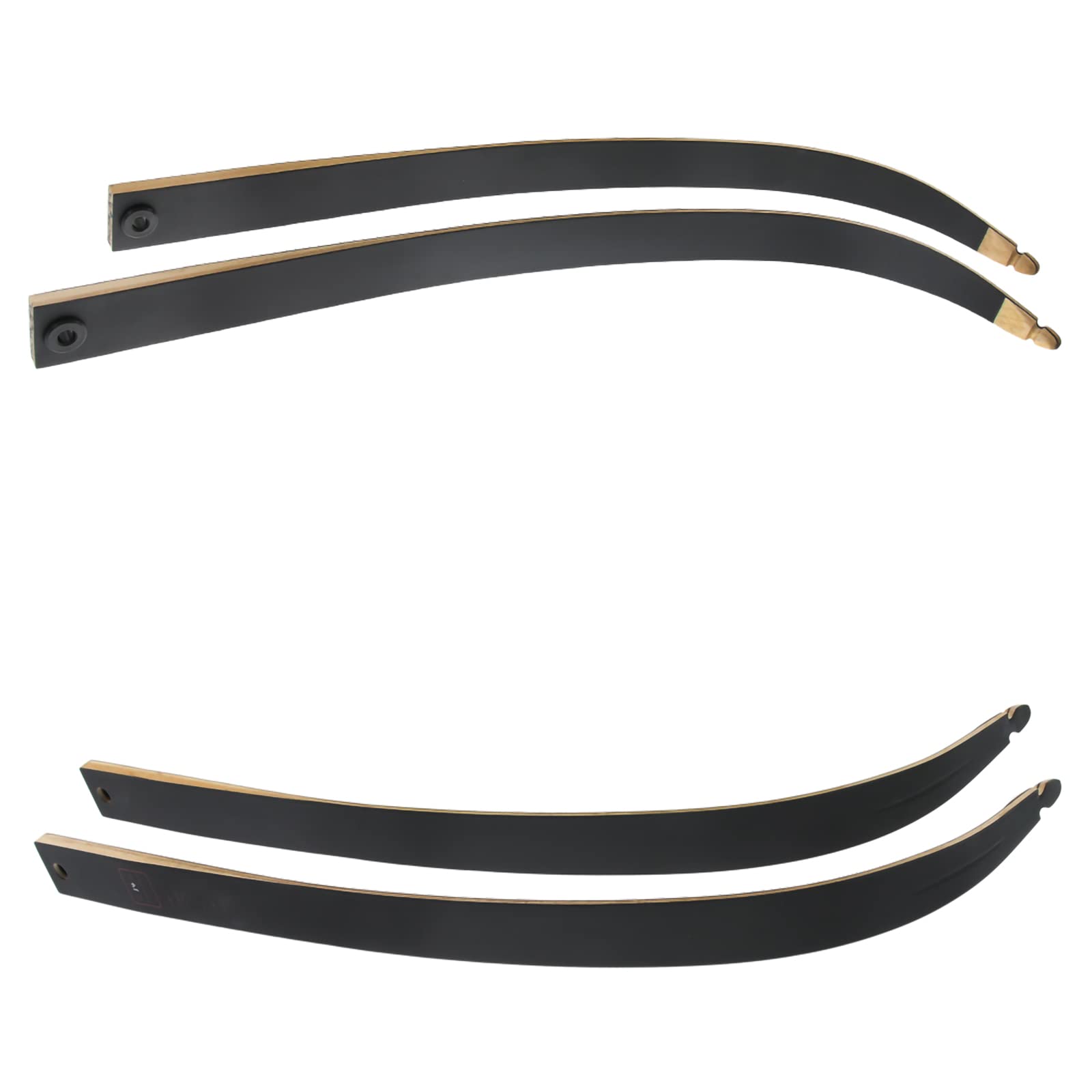 Wurfarme Drake Essential - Black - 16-38 lbs für Einsteiger Recurvebogen
