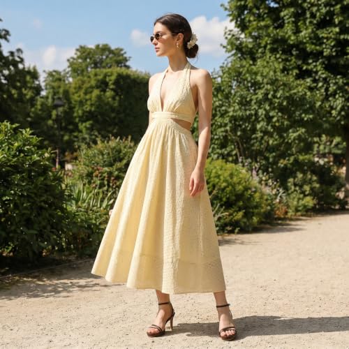 Image of RIBONGZ High Heels for Women Kitten Heeled Sandals with Ankle Strap Round Open Toe Strappy Stiletto Heels Comfort Summer Wedding Party Evening Prom Daily Dressy Shoes
