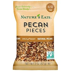 Nature's Eats Pecan Pieces, 2 Ounce (Pack of 12)