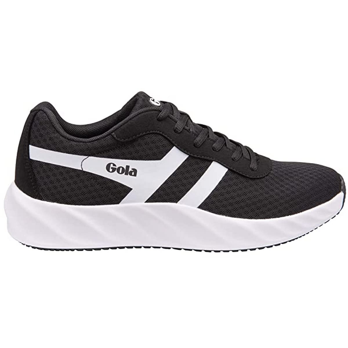 Gola Performance Draken Twin Bar QF Unisex Running Shoe GKA002 Black/White