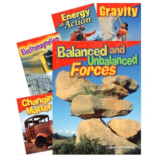 Teacher Created Materials - Science Readers: Content and Literacy: Physical Science - 5 Book Set - Grade 3 - Guided Reading Level O - Q