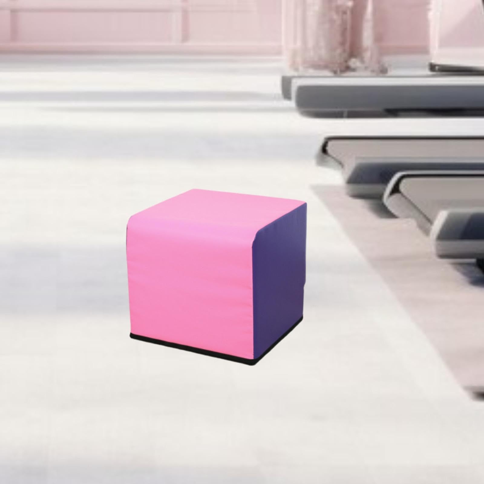 Menolana Hip Bench Hip Exercise Box Portable Men Women Adults Workout Support Box Strength Training for Gym Squat Sports Fitness, Rose Red Purple