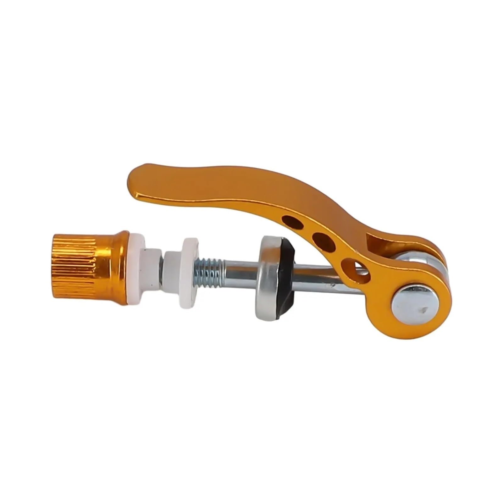 1 pz. Vite a clip, vite a sgancio rapido, bullone for bicicletta, morsetto a clip, componenti for ciclismo, vite a sgancio rapido, spiedino,Morsetto per reggisella bicicletta(M6x50mm Silver)