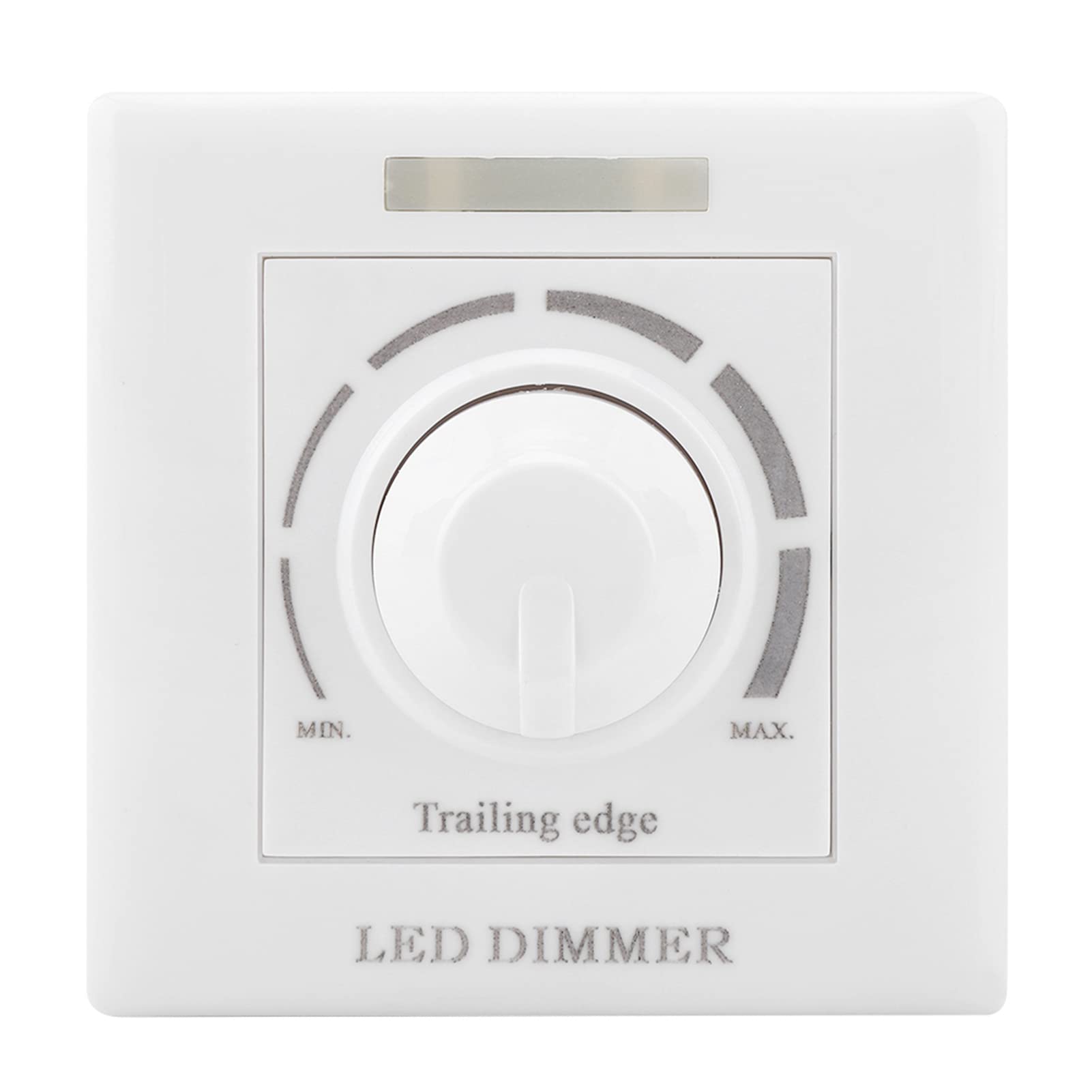 Dimmer Rotativo, Dimmer LED Pannello Dimmer Luce LED Dimmer Regolabile Controllo luminosità Telecomando IR Interruttore a Parete 200W (220V)
