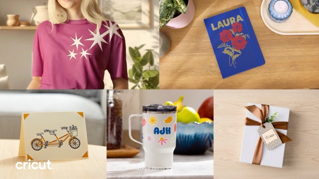 Image of Cricut Explore 5 Essential Bundle with Multicolor Sampler + EasyPress 9x9 | All-in-One Kit for Stickers, T-Shirts & Custom Apparel - Includes Multicolor Smart Vinyl & Iron-On, Heat Press & Cardstock