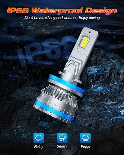 Fahren FA11FX60224 H11 Fog Bulbs, Upgraded 120W 32000Lm H8/H9 Bright Lighting Bulb thumb #6