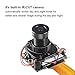 for Raspberry Pi 3 Model B+ Camera Module Automatic IR-Cut Switching Day/Night Vision Video Webcam Adjustable Focus 5MP OV5647 Sensor 1080p HD for Raspberry Pi 2/3 Model B Model A A+ Zero/Zero W