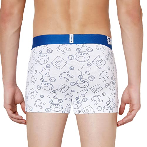 Image of Underjeans Men's Cotton Blend Trunks (UJNPTS050Black)