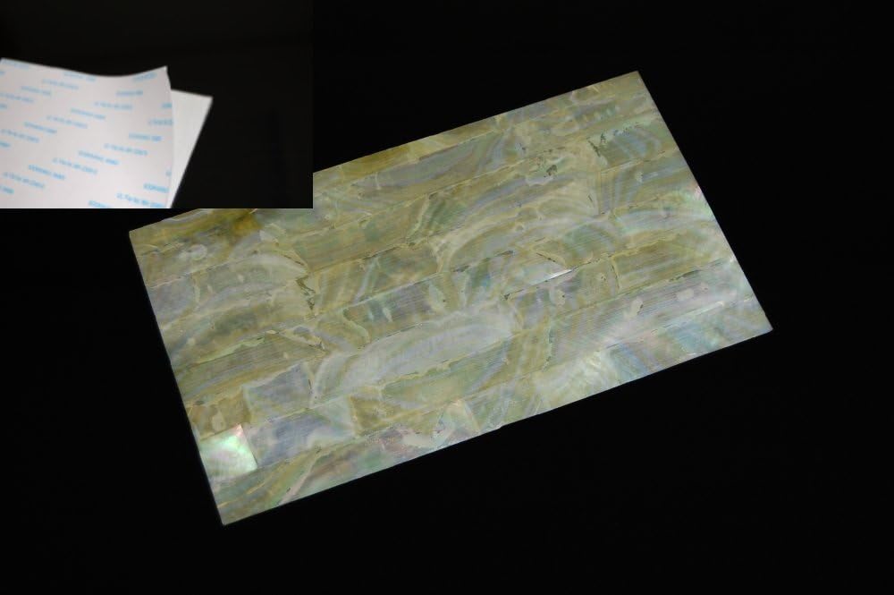 Gold Mother-of-Pearl Shell Coated Adhesive Veneer Sheet