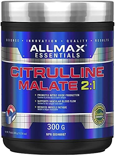 ALLMAX Nutrition - 2:1 Citrulline+ Malate - 300 Gram, 300-Gram