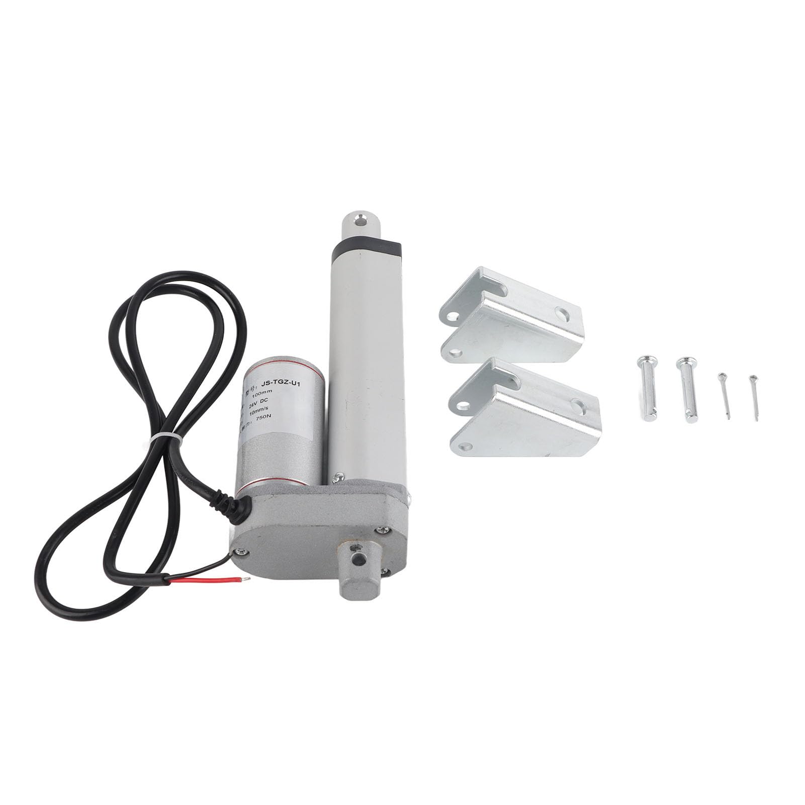 Actuador Lineal eléctrico JS~TGZ~U1 de 100 mm, 24 V, 30 W, 750 N, con Control Remoto para Cabezal de cámara (Solo actuador)