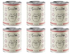 Gussto Gussito Karma Mokra Wołowina 6x400g