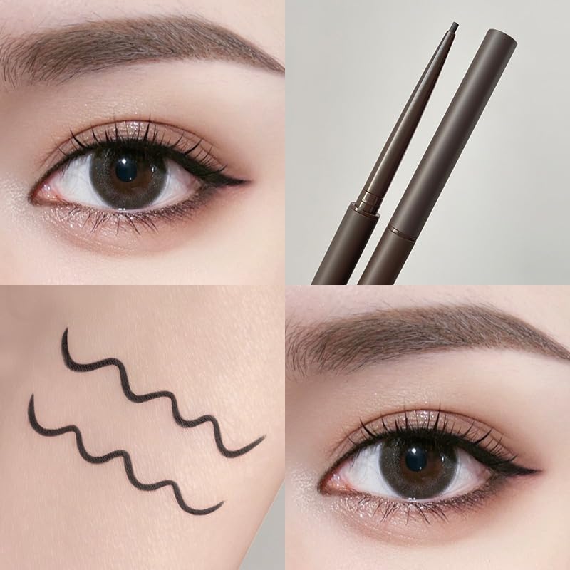 Delineador Gel Ultra Fino Waterproof Negro miniatura 2