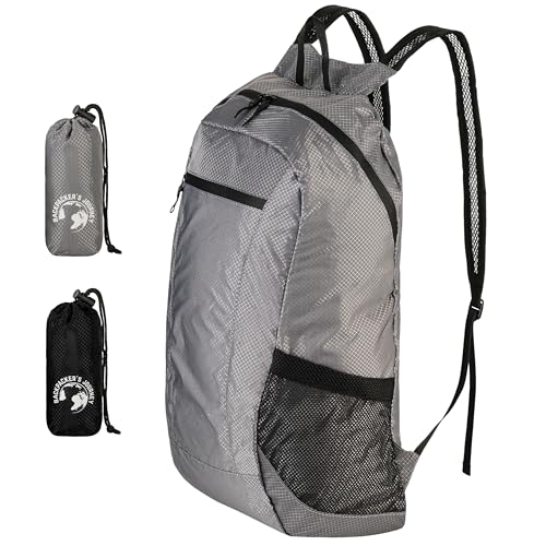 Backpacker's Journey faltbarer Rucksack ultraleicht (nur 90g), leichter Rucksack faltbar....