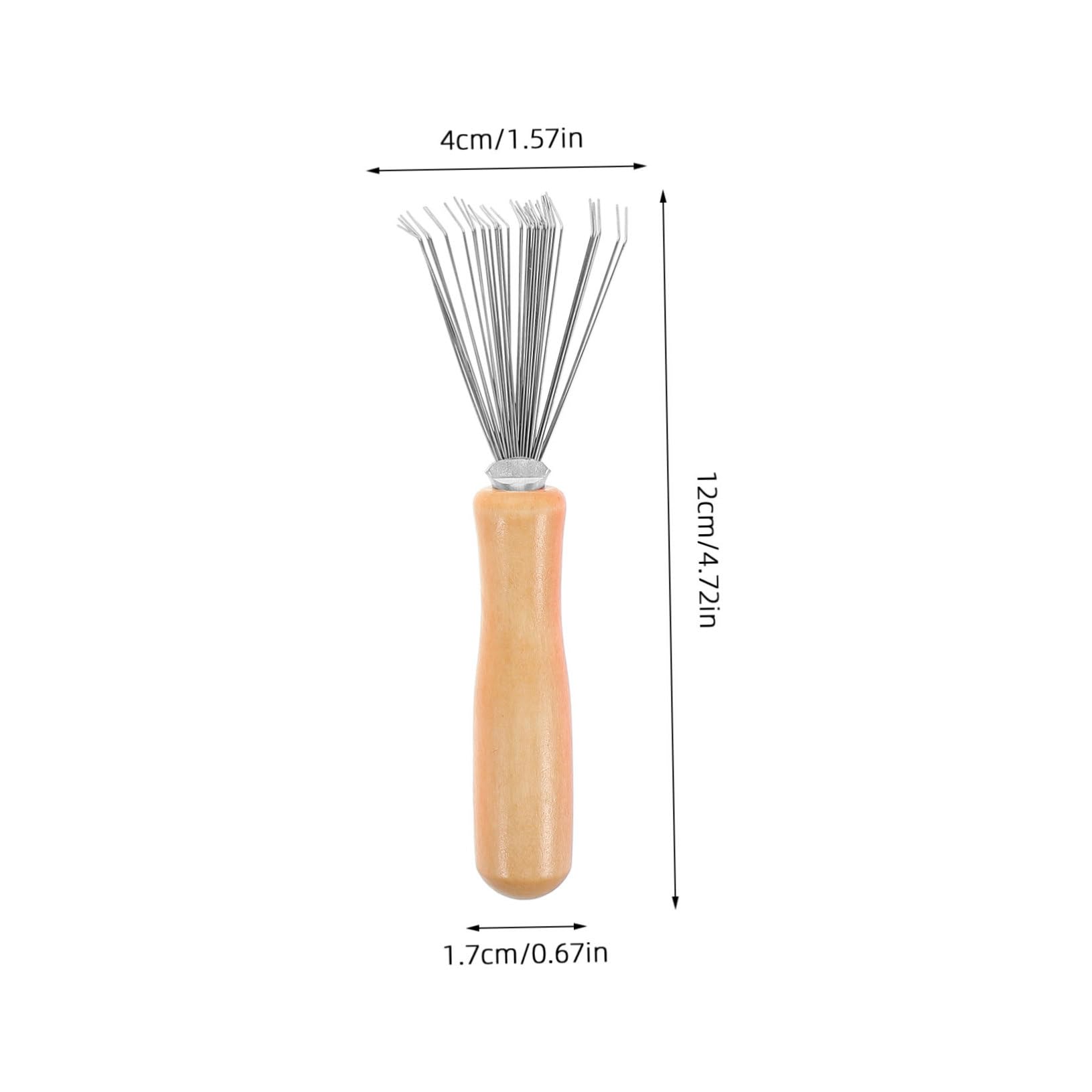 FOMIYES 5pcs Set Hair Comb Set Comprehensive Cleaning Kit for Dandruff Grease Removal Suitable for Home Salon Use Portable Durable Wide Tooth Fine Tooth Air Combs