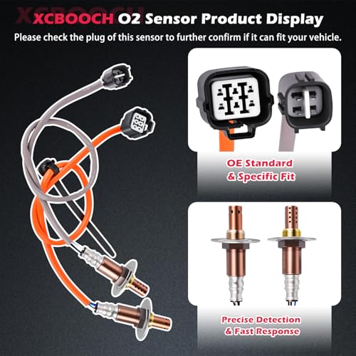 Sensor de Oxígeno compatible con Subaru Outback y Forester 2 unidades miniatura 3