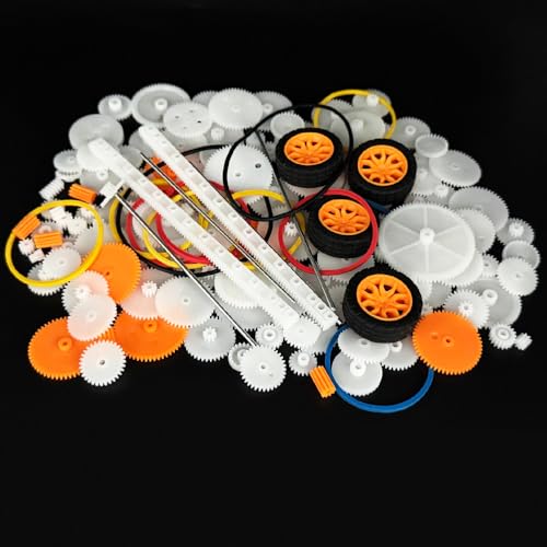 150PCS Plastic Gear Kit with Wheels